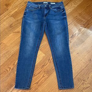 Kensie Effortless Ankle Mid Rise Skinny Jeans Size 8 / 29